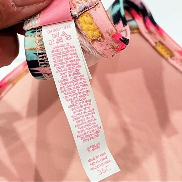 Victoria’s Secret Swim The Fabulous Bombshell & Knockout Bikini Swimsuit Set 36C - Picture 8 of 12